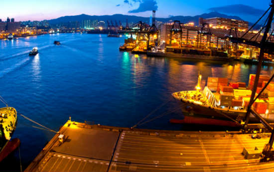 香港码头到亚洲海运